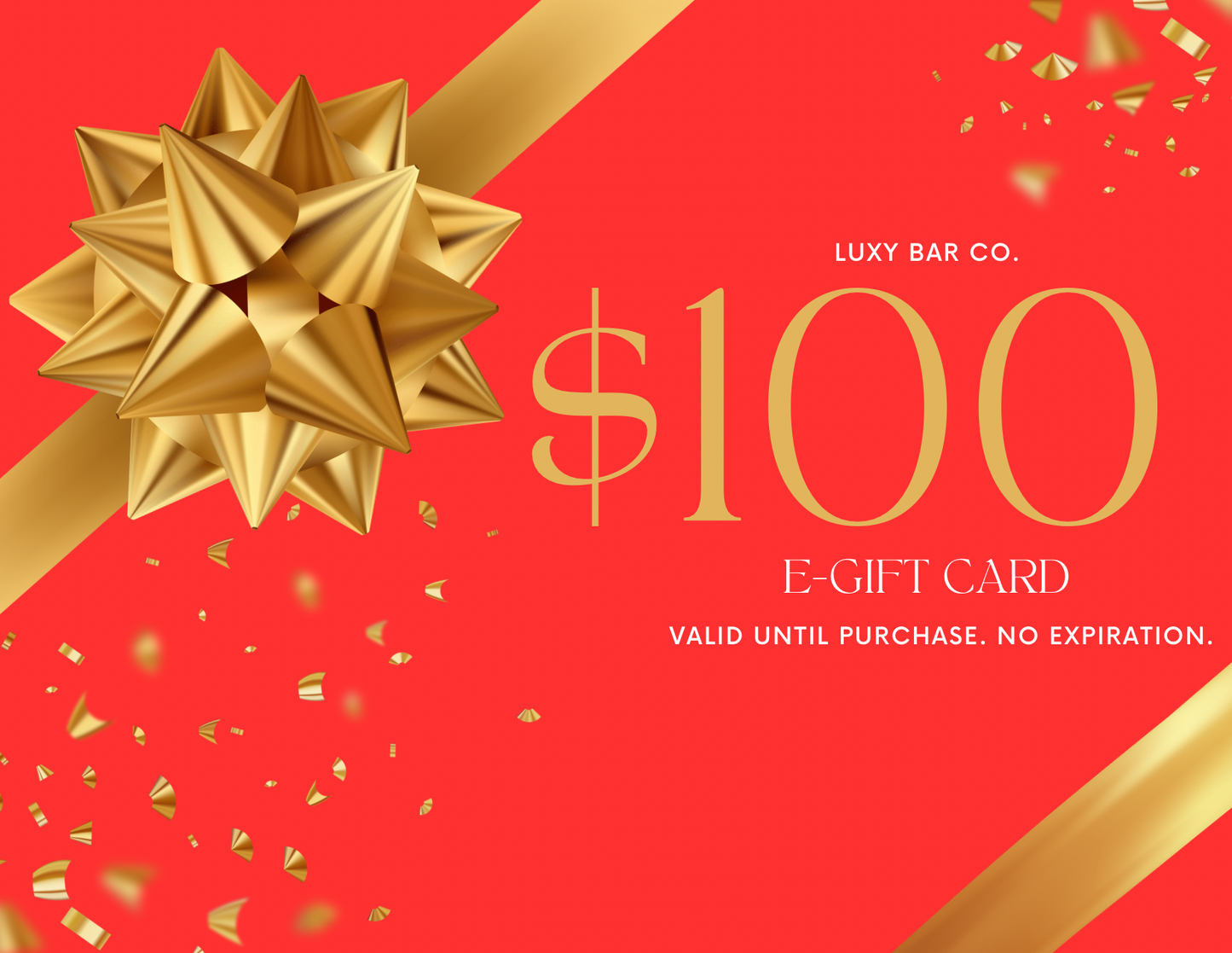 E-Gift Card - Luxy Bar Co.