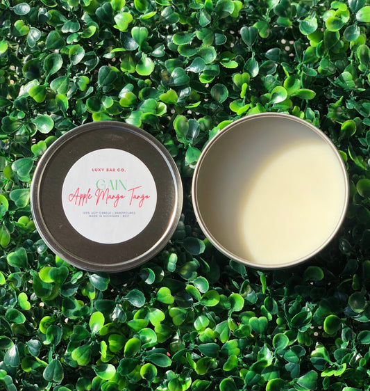 Gain Apple Mango Tango  - 8oz Tin Candle (Wickless)