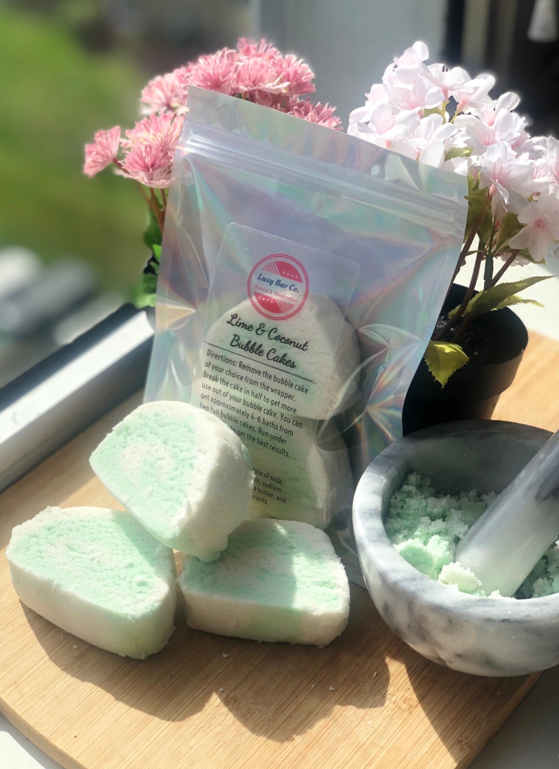 Lime & Coconut Bubble Cakes