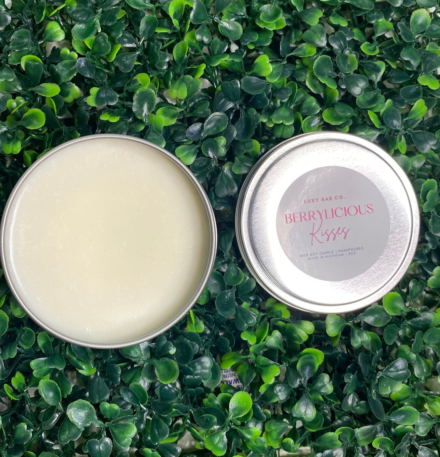 Berrylicious - 8oz Tin Candle (Wickless)