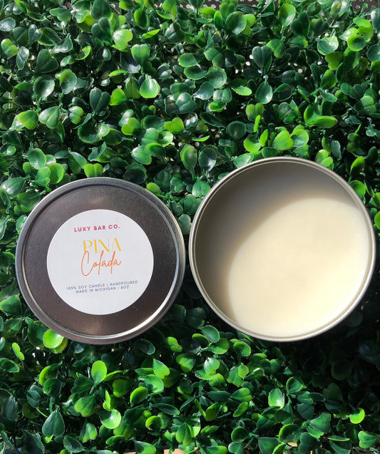 Piña Colada - 8oz Tin Candle (Wickless)