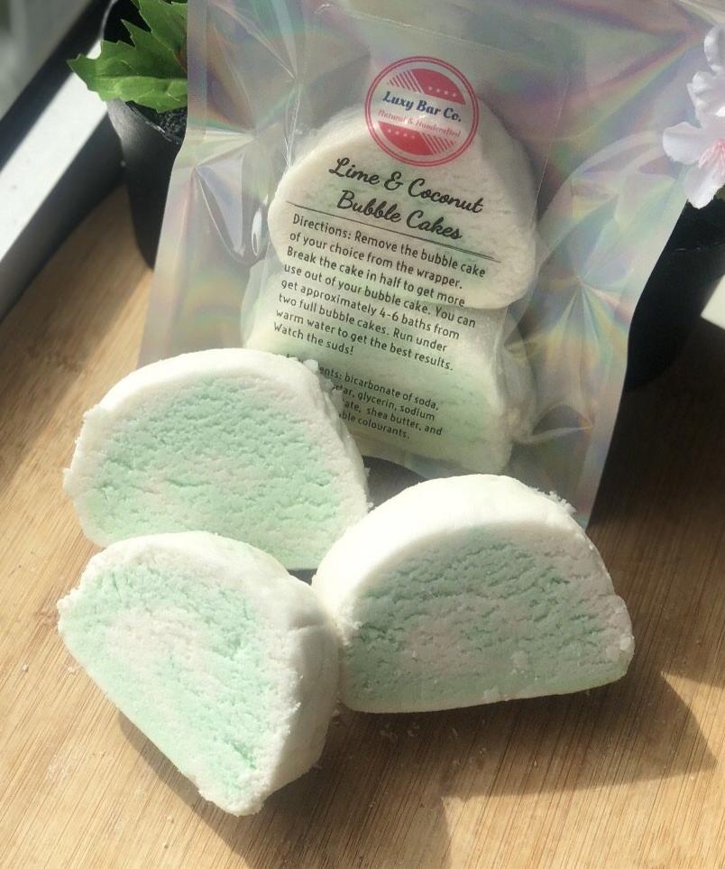 Lime & Coconut Bubble Cakes