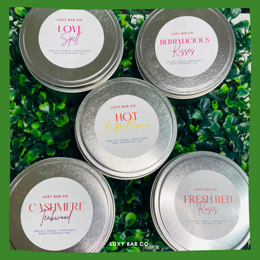 TRAVEL SIZE TIN CANDLES