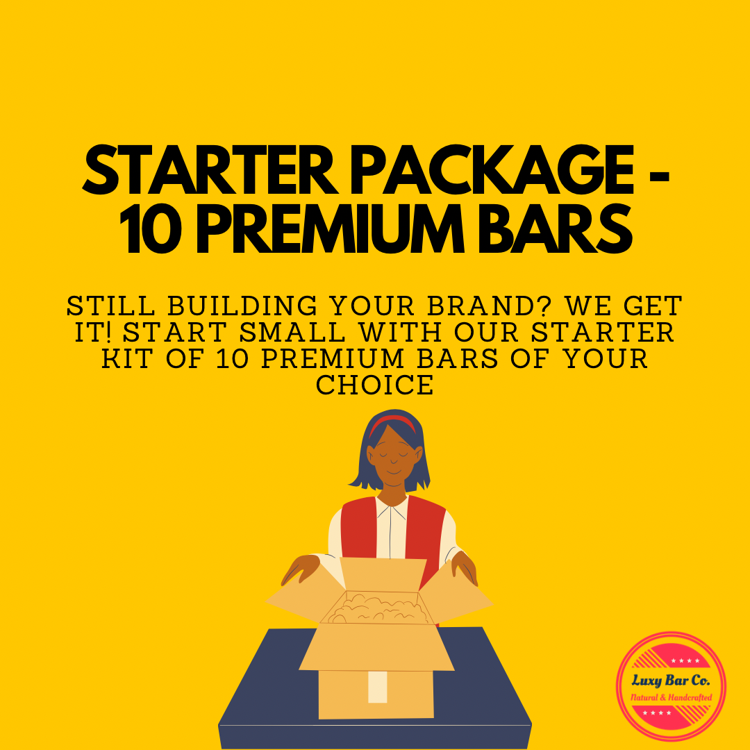 WHOLESALE STARTER KIT (10 BARS) - Click here to Select Your Kit