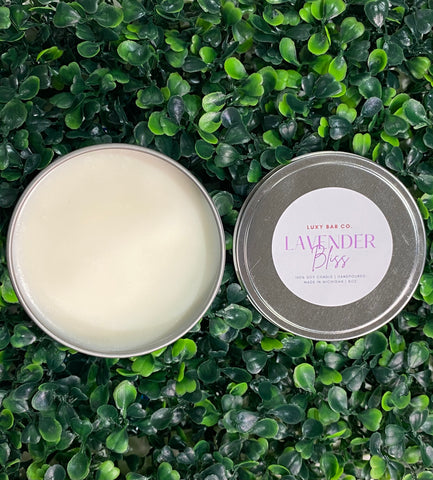 Lavender Bliss - 8oz Tin Candle (Wickless)