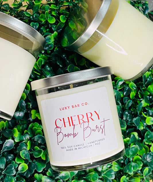 CHERRY BOMB BURST - 100% Soy Candle